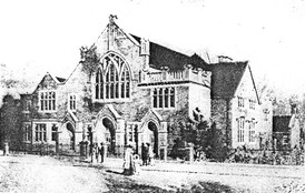 (The new Church Building 1908)